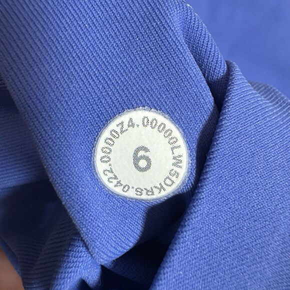 Lululemon Swift Speed High Rise Tight Leggings Blue Wild Indigo Pockets Women 6 - Picture 6 of 10